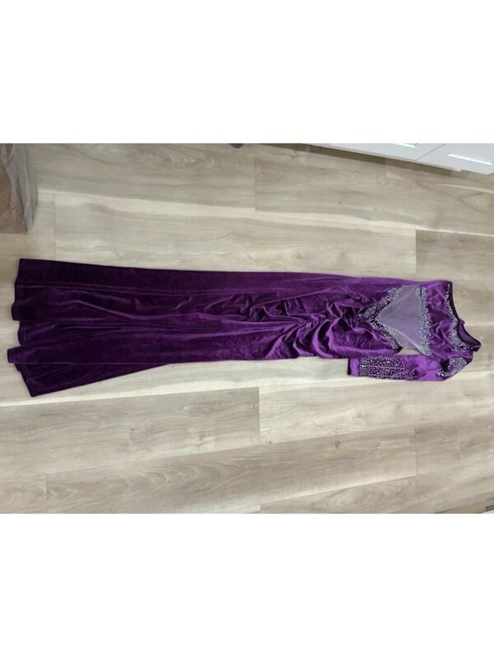 Purple formal dress women’s 1 shoulder